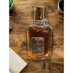 Givenchy L'INTERDIT by GIVENCHY VTG Splash Pure PARFUM .25 oz Bottle